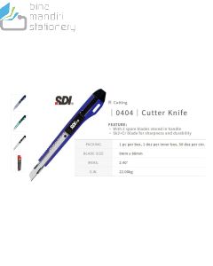 Foto Pisau Kater Kecil SDI 0404 Cutter Knife (A-300) supplier lengkap SDI