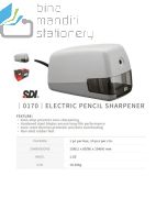 Macam macam atk SDI 0170 Electric Pencil Sharpener Mesin Serutan Pensil dan gambarnya